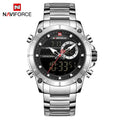Relógio Esportivo Luxuoso NAVIFORCE 9163 – Elegância e Performance para Homens Exigentes

Descubra o equilíbrio perfeito entre estilo sofisticado e resistência robusta com o Relógio NAVIFORCE 9163. Projetado para homen