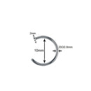 Aro de Nariz em Titânio Preto – Estilo Clicker Sem Emenda
Descubra o equilíbrio perfeito entre estilo e conforto com este aro de nariz sem emenda em aço titânio preto. Versátil e elegante, é ideal para diversas perfur