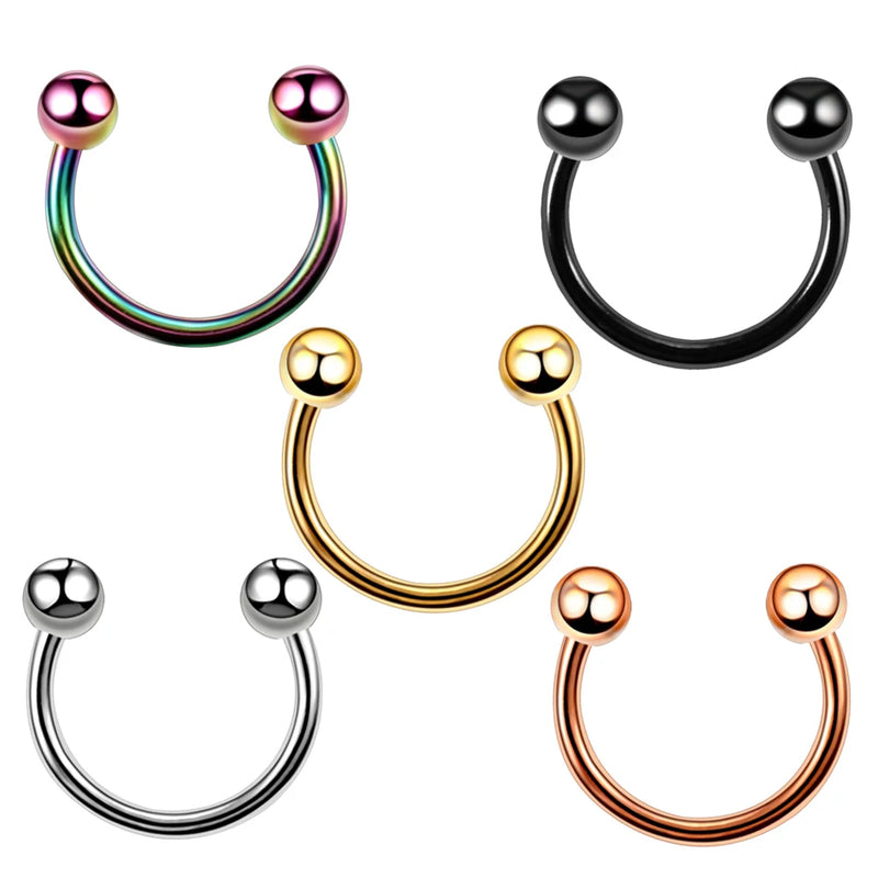 Aro de Nariz em Titânio Preto – Estilo Clicker Sem Emenda
Descubra o equilíbrio perfeito entre estilo e conforto com este aro de nariz sem emenda em aço titânio preto. Versátil e elegante, é ideal para diversas perfur