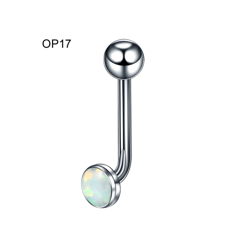 1PC Piercing Vertical de Capuz (VCH) em Titânio – Design de Flor com Pedra Opala | Sexy & Elegante | Também para Lábio ou Sobrancelha
Descubra este piercing íntimo feminino com design delicado de flor e pedra opala. Fab