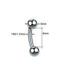 Aro de Nariz em Titânio Preto – Estilo Clicker Sem Emenda
Descubra o equilíbrio perfeito entre estilo e conforto com este aro de nariz sem emenda em aço titânio preto. Versátil e elegante, é ideal para diversas perfur