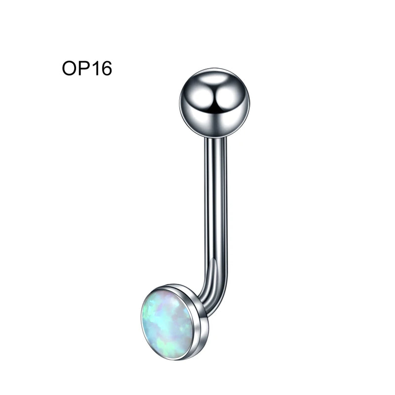 1PC Piercing Vertical de Capuz (VCH) em Titânio – Design de Flor com Pedra Opala | Sexy & Elegante | Também para Lábio ou Sobrancelha
Descubra este piercing íntimo feminino com design delicado de flor e pedra opala. Fab
