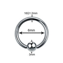 Aro de Nariz em Titânio Preto – Estilo Clicker Sem Emenda
Descubra o equilíbrio perfeito entre estilo e conforto com este aro de nariz sem emenda em aço titânio preto. Versátil e elegante, é ideal para diversas perfur