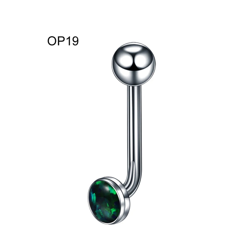 1PC Piercing Vertical de Capuz (VCH) em Titânio – Design de Flor com Pedra Opala | Sexy & Elegante | Também para Lábio ou Sobrancelha
Descubra este piercing íntimo feminino com design delicado de flor e pedra opala. Fab
