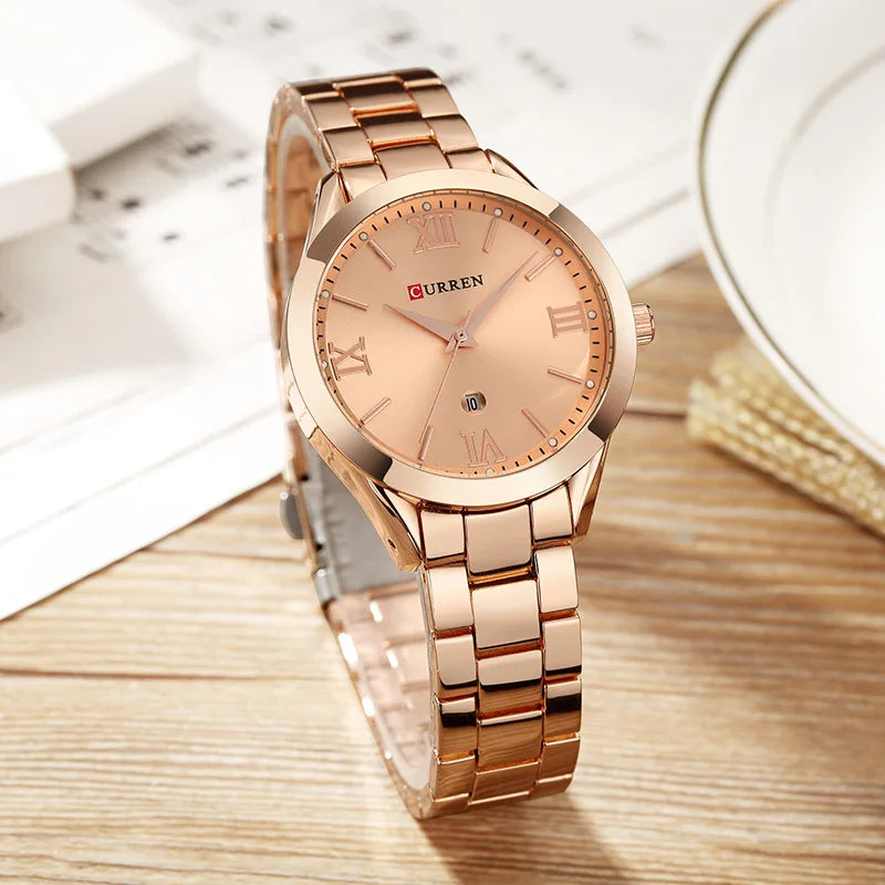 Relógio Feminino CURREN 9007 – Elegância e Sofisticação no Pulso
Descobre o equilíbrio perfeito entre luxo, simplicidade e estilo moderno com o relógio feminino CURREN 9007. Criado para mulheres que valorizam elegânc