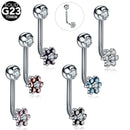 1PC Piercing Vertical de Capuz (VCH) em Titânio – Design de Flor com Pedra Opala | Sexy & Elegante | Também para Lábio ou Sobrancelha
Descubra este piercing íntimo feminino com design delicado de flor e pedra opala. Fab