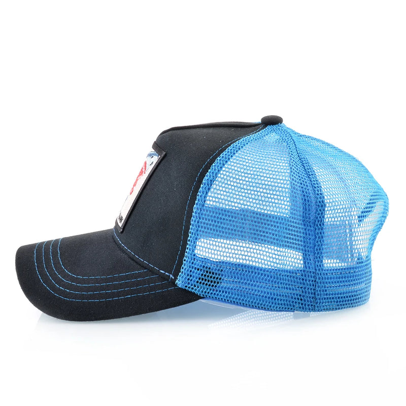 Boné Estilo Trucker Unissexo – Streetwear Premium com Patch Bordado de Tubarão
Dá um toque ousado ao teu look com este boné estilo caminhoneiro, inspirado na moda hip hop urbana.
Com um patch bordado de tubarão e desig