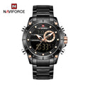 Relógio Esportivo Luxuoso NAVIFORCE 9163 – Elegância e Performance para Homens Exigentes

Descubra o equilíbrio perfeito entre estilo sofisticado e resistência robusta com o Relógio NAVIFORCE 9163. Projetado para homen