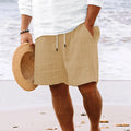 Novidade Verão 2025 – Shorts Masculinos Estilo Havaiano
Descubra o conforto e o estilo para a praia e dias casuais com estes shorts masculinos leves e frescos. Com design havaiano moderno, apresentam cores sólidas e list