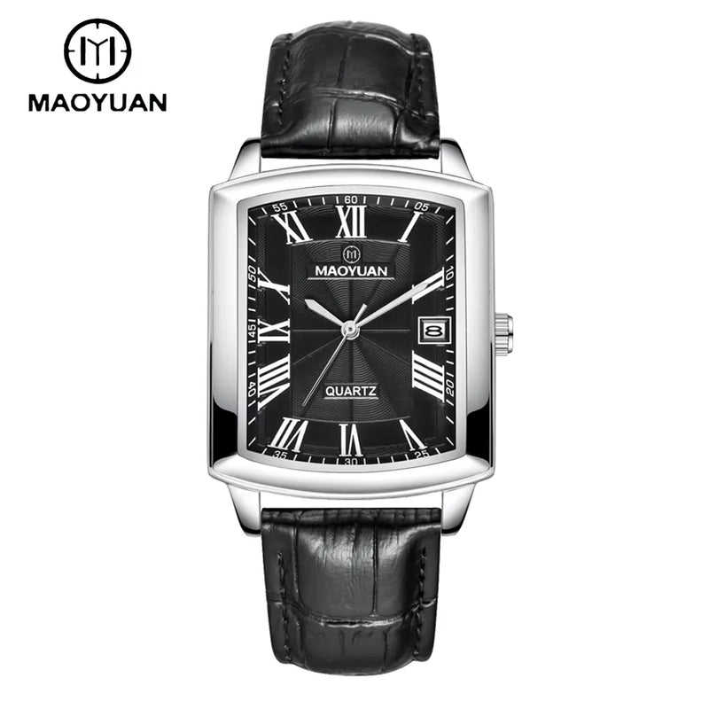 MAOYUAN - Relógio Masculino Elegante e Esportivo
Descubra o novo Relógio MAOYUAN com design quadrado moderno, inspirado nas tendências europeias e americanas. Ideal para homens que valorizam estilo, funcionalidade e durabi
