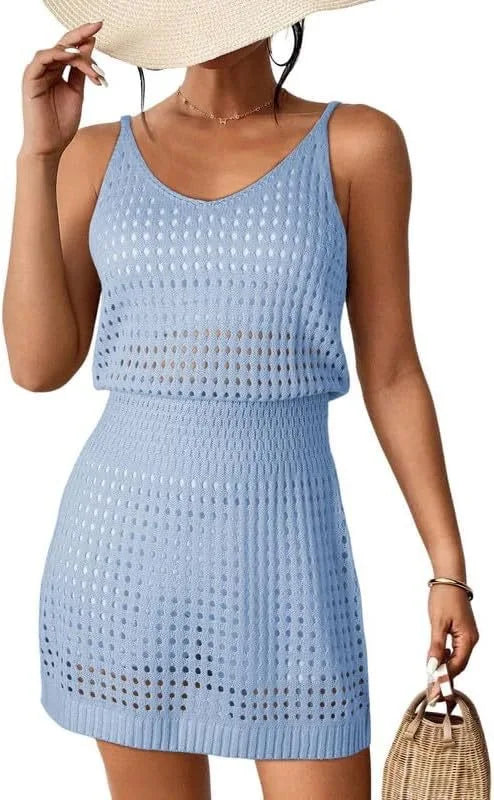 Conjunto de Maiô em Crochê Vazado – Verão 2025 | Estilo Boho & Casual Chic
Destaque-se neste verão com o nosso Conjunto de Maiô em Crochê Hollow, uma peça irresistível que combina conforto, charme e um toque artesan