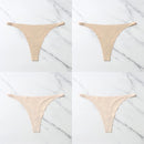 Pack com 4 Calcinhas Sexy em Seda Gelada – Estilo Tanga sem Costuras
Sinta o conforto e a sensualidade todos os dias com este conjunto de 4 calcinhas ultra suaves. Feitas em seda gelada de alta qualidade, estas tangas ofer