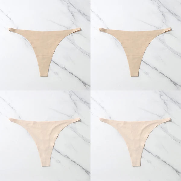 Pack com 4 Calcinhas Sexy em Seda Gelada – Estilo Tanga sem Costuras
Sinta o conforto e a sensualidade todos os dias com este conjunto de 4 calcinhas ultra suaves. Feitas em seda gelada de alta qualidade, estas tangas ofer