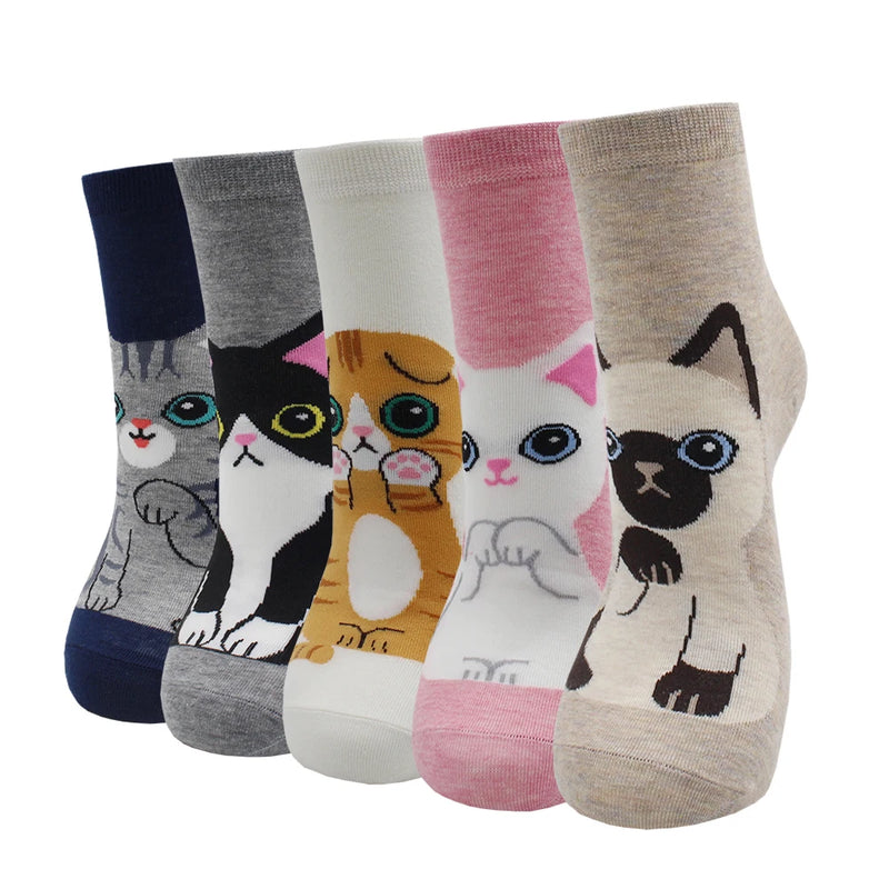 Pack 5 Pares de Meias de Algodão Coloridas Kawaii – Estilo Fofo e Confortável para Mulheres

Descubra o toque perfeito de conforto e estilo com este conjunto de 5 pares de meias de algodão coloridas, com designs kawaii s