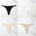 Pack com 4 Calcinhas Sexy em Seda Gelada – Estilo Tanga sem Costuras
Sinta o conforto e a sensualidade todos os dias com este conjunto de 4 calcinhas ultra suaves. Feitas em seda gelada de alta qualidade, estas tangas ofer