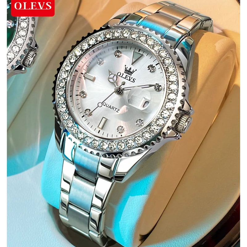 Relógio Feminino OLEVS Fashion – Elegância e Sofisticação em Cada Detalhe
Descubra o charme do Relógio de Quartzo OLEVS, criado para mulheres modernas que valorizam estilo, classe e funcionalidade. Com um mostrador inc