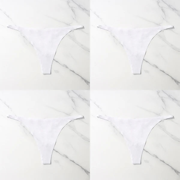 Pack com 4 Calcinhas Sexy em Seda Gelada – Estilo Tanga sem Costuras
Sinta o conforto e a sensualidade todos os dias com este conjunto de 4 calcinhas ultra suaves. Feitas em seda gelada de alta qualidade, estas tangas ofer