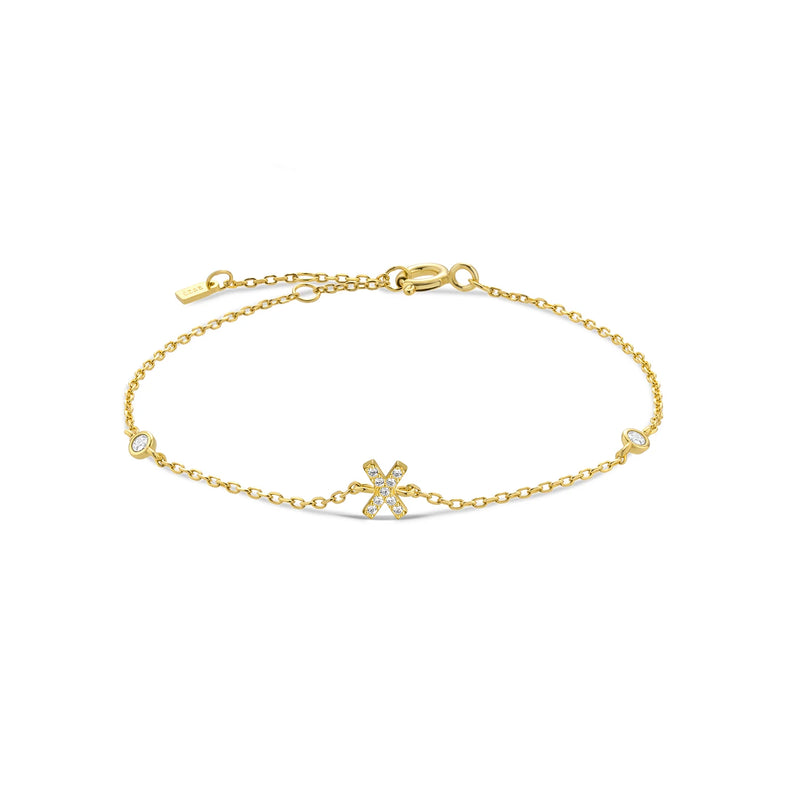 Pulseira Personalizada ANDYWEN com Inicial – Prata Esterlina 925 & Banho de Ouro
Descubra a elegância da joalharia personalizada com a pulseira ANDYWEN — uma peça sofisticada em prata esterlina 925 com banho de ouro bri