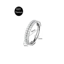 Piercing em Titânio G23 – Argola com Fecho Segmentado e Zircónia CZ (16G)
Versátil e elegante, este piercing é ideal para nariz, cartilagem da orelha, trágus, hélice e daith. Fabricado em titânio cirúrgico G23 — r