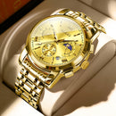 Relógio Masculino OLEVS Original – Elegância, Precisão e Exclusividade
Descubra o verdadeiro símbolo de sofisticação com o Relógio OLEVS Original. Equipado com movimento de quartzo de alta precisão, este relógio of