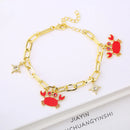 Pulseira de Arte em Esmalte – Edição Luxo Inspirada na Natureza

Descubra o charme desta pulseira única, com detalhes esmaltados em temas delicados como besouro, caranguejo, peixe e árvore – símbolos de força, liber