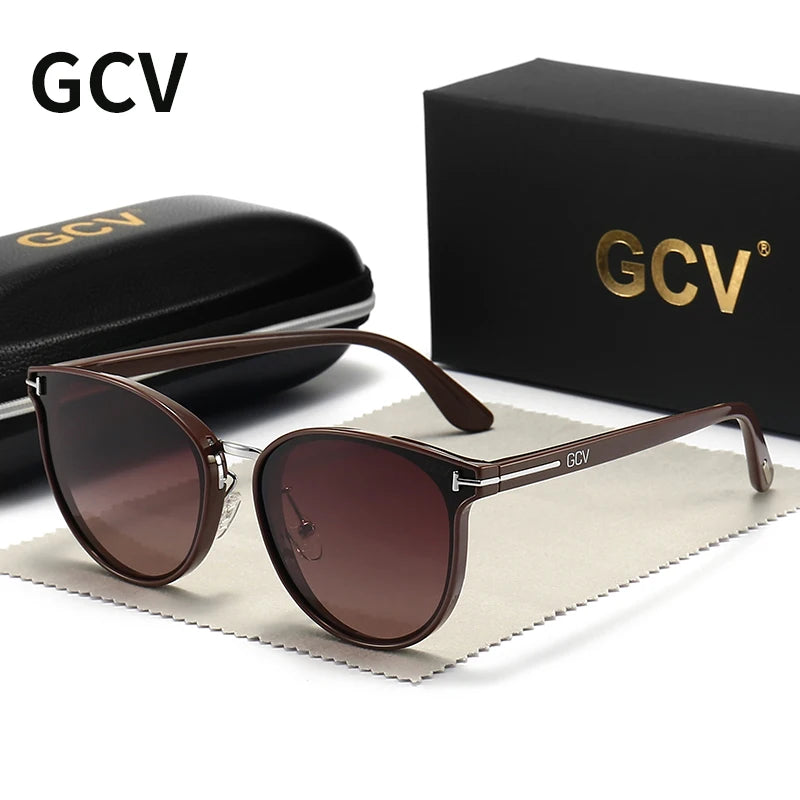 Óculos de Sol Femininos GCV 2025 – Estilo Gatinho, Luxo & Leveza
Descubra os óculos de sol polarizados GCV 2025, com design em estilo gatinho que combina elegância, moda e proteção. Criados para mulheres que valorizam