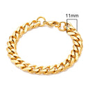 Pulseira Curb Cuban em Aço Inoxidável – Estilo Punk Rock para Homem e Mulher
Adiciona atitude e personalidade ao teu visual com esta pulseira de corrente estilo Curb Cuban, feita em aço inoxidável de alta qualidade, res