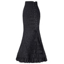 Saia Vintage de Cintura Alta com Babados e Laço – Estilo Inglês Elegante
Eleva o teu estilo com esta saia de cintura alta, delicadamente ajustada para realçar a silhueta com charme e sofisticação. Com babados elegantes