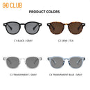 Óculos de Sol O-Q CLUB Retrô Redondo – Estilo Vintage Unissexo com Proteção UV400
Descubra o equilíbrio perfeito entre estilo e proteção com os Óculos de Sol O-Q CLUB. Com um design retrô redondo e acabamento sofis