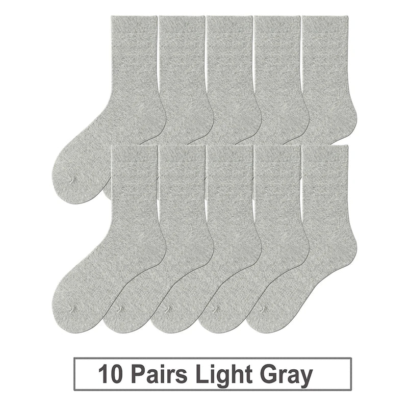 Pack 10 Pares de Meias de Algodão para Homem – Novos Estilos

Descubra o conforto e a qualidade das nossas meias de algodão, perfeitas para o homem moderno. Este pack inclui 10 pares de meias macias, respiráveis e duráv