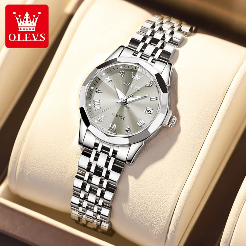 Relógio Feminino OLEVS — Elegância e Brilho em Cada Detalhe
Descubra o charme dos Relógios OLEVS para Mulheres, onde o luxo encontra a sofisticação. Com design em espelho losango, este relógio original de quartzo comb