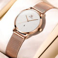 Relógio de Luxo Feminino OLEVS em Ouro Rosé – Elegância e Sofisticação no Seu Pulso
Descubra o charme atemporal do Relógio de Pulso OLEVS, desenhado especialmente para mulheres que valorizam a elegância discreta. Com