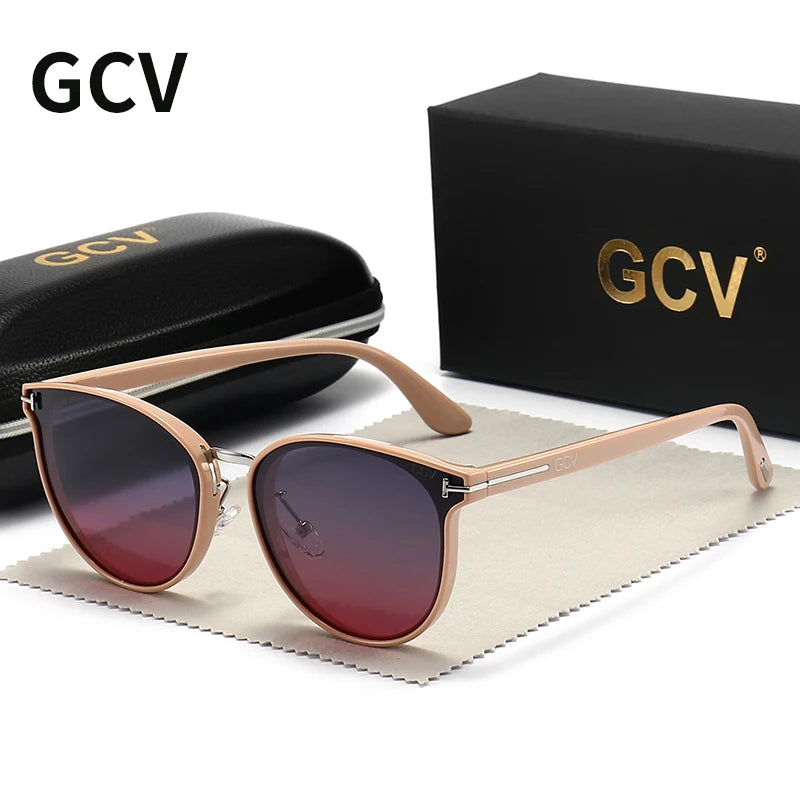 Óculos de Sol Femininos GCV 2025 – Estilo Gatinho, Luxo & Leveza
Descubra os óculos de sol polarizados GCV 2025, com design em estilo gatinho que combina elegância, moda e proteção. Criados para mulheres que valorizam