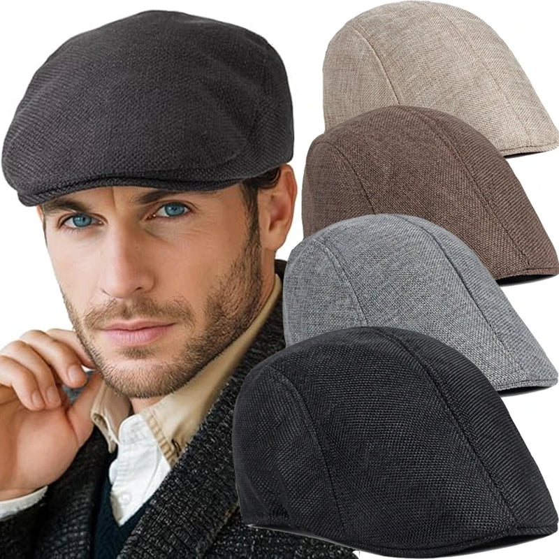 Boina Masculina Estilo Britânico – Primavera/Verão
Um clássico que nunca sai de moda! Esta boina masculina em estilo britânico retro é perfeita para os dias mais quentes da primavera e verão.
