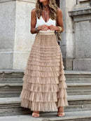 Saia Midi Plissada em Tule – Estilo Boho Elegante 2025
Descubra a elegância leve da Saia Midi Plissada em Camadas, perfeita para mulheres que amam unir conforto e estilo.
Com design boho-chic, tecido em tule macio e corte