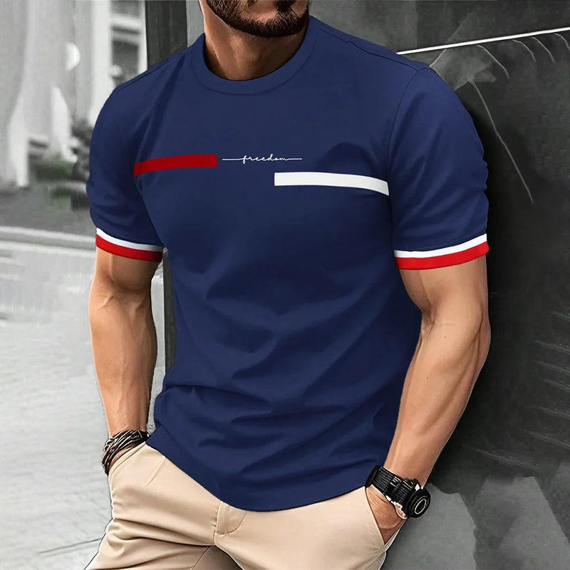 Camiseta masculina estampada em 3D com listras – estilo urbano e atitude hip-hop
Descubra o conforto e a autenticidade do streetwear Harajuku com esta camiseta de gola redonda, feita para quem não abre mão de estilo e pra