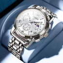 Relógio Masculino OLEVS Original – Elegância, Precisão e Exclusividade
Descubra o verdadeiro símbolo de sofisticação com o Relógio OLEVS Original. Equipado com movimento de quartzo de alta precisão, este relógio of