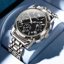 Relógio Masculino OLEVS Original – Elegância, Precisão e Exclusividade
Descubra o verdadeiro símbolo de sofisticação com o Relógio OLEVS Original. Equipado com movimento de quartzo de alta precisão, este relógio of