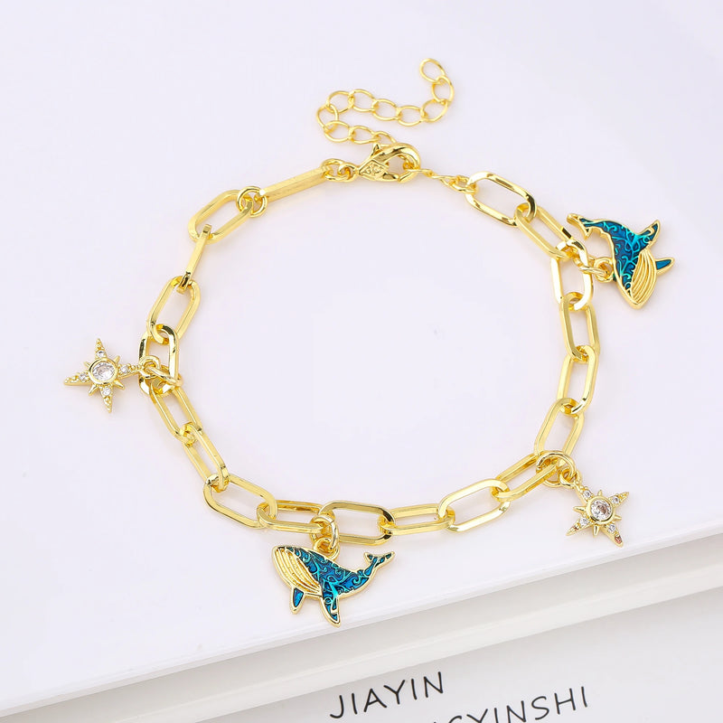Pulseira de Arte em Esmalte – Edição Luxo Inspirada na Natureza

Descubra o charme desta pulseira única, com detalhes esmaltados em temas delicados como besouro, caranguejo, peixe e árvore – símbolos de força, liber
