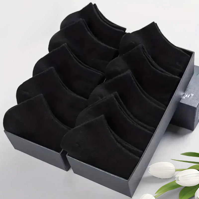 Kit com 10/20/30/40/50 Pares de Meias Masculinas de Cano Baixo – Ultra Respiráveis, Antitranspirantes e Ideais para o Verão
Descubra o conforto absoluto com estas meias de cano baixo, perfeitas para o dia a dia, treino ou