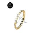 Piercing em Titânio G23 – Argola com Fecho Segmentado e Zircónia CZ (16G)
Versátil e elegante, este piercing é ideal para nariz, cartilagem da orelha, trágus, hélice e daith. Fabricado em titânio cirúrgico G23 — r