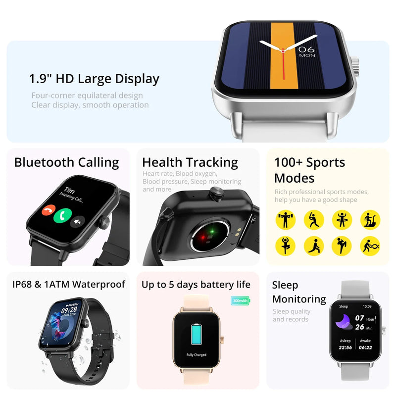 Smartwatch COLMI P81 – Tecnologia, Estilo e Saúde no Seu Pulso
Descubra o novo COLMI P81, um relógio inteligente com design moderno e funcionalidades completas para o seu dia a dia. Com chamadas por Bluetooth, ecrã amplo