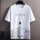 Conjunto Casual Masculino 2 Peças – Camiseta Manga Curta em Seda de Gelo com Estampa Gradient + Shorts Esportivo de Verão

Desfrute do máximo conforto e estilo neste verão com o nosso conjunto masculino casual. A camise