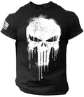 Camiseta Masculina de Verão Estilo Militar – Estampa 3D de Caveira
Design ousado, conforto total.
Esta camiseta masculina combina o visual militar patriótico com uma impressionante estampa 3D de caveira, ideal para quem g
