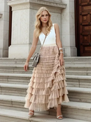 Saia Midi Plissada em Tule – Estilo Boho Elegante 2025
Descubra a elegância leve da Saia Midi Plissada em Camadas, perfeita para mulheres que amam unir conforto e estilo.
Com design boho-chic, tecido em tule macio e corte