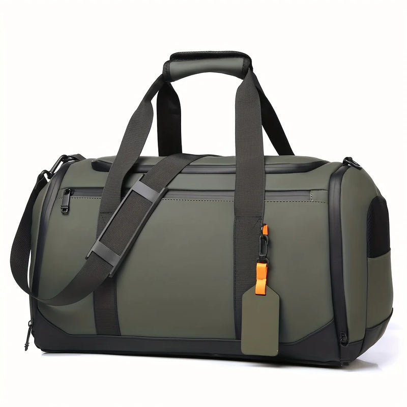 Mala de Viagem de Grande Capacidade em Tecido Oxford Resistente – Bolsa de Ginástica Espaçosa e Estilosa com Vários Compartimentos Práticos

Viaje com estilo e praticidade usando esta mala de viagem feita em tecido Oxfo