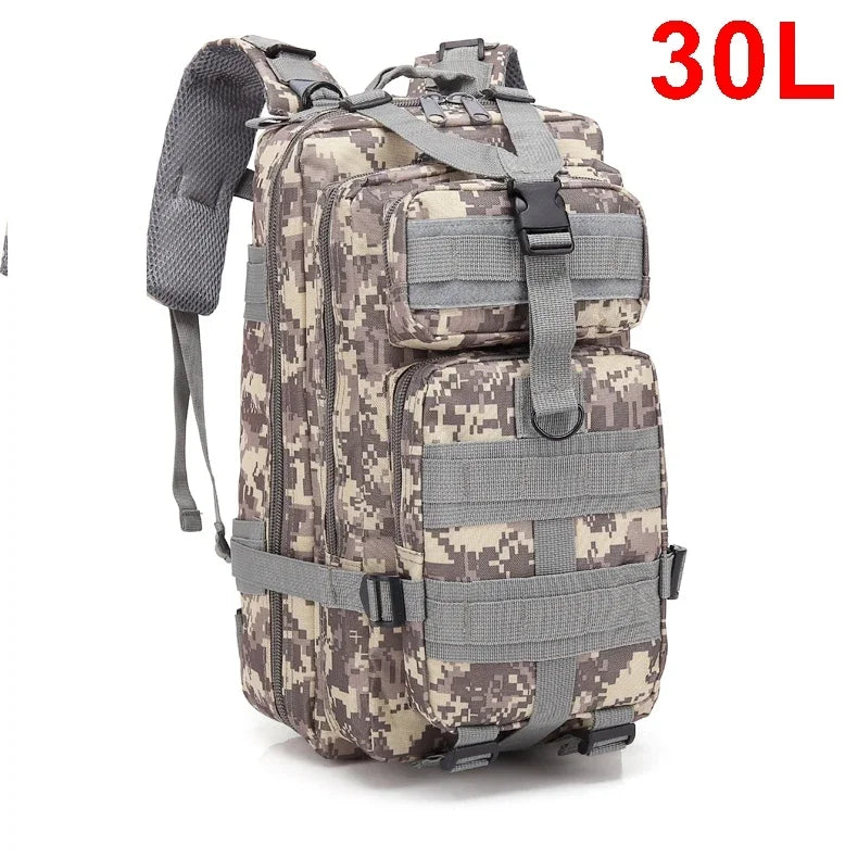 Mochilas Táticas 30/50L para Homem – Bolsa de Viagem e Sobrevivência Outdoor

Descubra a mochila perfeita para todas as suas aventuras! Com capacidade de 30 a 50 litros, esta mochila tática versátil foi desenvolvida par