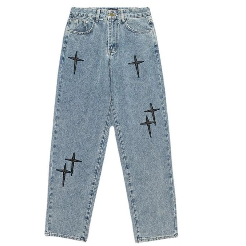Calças Cargo Jeans Masculinas Vintage em Denim – Estilo Casual Largo com Estampas de Designer Estrela – Perfeitas para Streetwear

Descubra o equilíbrio ideal entre conforto e estilo com estas calças cargo jeans mascul