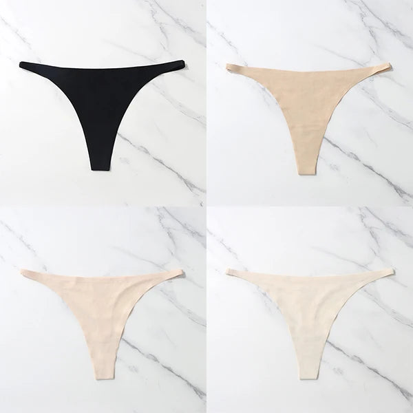 Pack com 4 Calcinhas Sexy em Seda Gelada – Estilo Tanga sem Costuras
Sinta o conforto e a sensualidade todos os dias com este conjunto de 4 calcinhas ultra suaves. Feitas em seda gelada de alta qualidade, estas tangas ofer