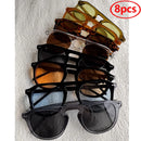 Óculos de Sol Ovais Unissexo – Estilo Vintage & Steampunk
Descubra o equilíbrio perfeito entre moda arrojada e atitude rebelde com estes óculos de sol ovais de design vintage. Com um estilo inspirado no steampunk, rebite